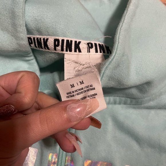 Victoria’s Secret PINK Quarter Zip Medium - Picture 3 of 4